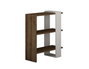 Hanah Home Gaye Conjunto de Muebles de Salón Nogal y Blanco